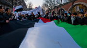 manifestation, palestine, paris