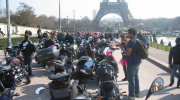 motards, paris, manifestation