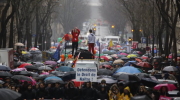 Marche pour la vie, Femn, Lanot, caméra, car