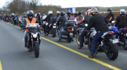 motards, manifestation