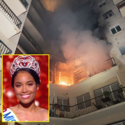 Miss France, Cklémence Botino, incendie, immeuble