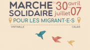 Migrants, marche, Vintimille, Calais