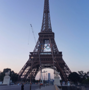 Tour Eiffel, anneaux, JO, Paris 202