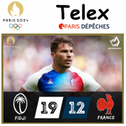 Paris 2024, rugby à 7, France, Fidji, quarts