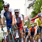 JO, Ile-de-France, Yvelines, cycliste, circulation