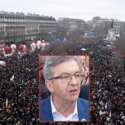 LFI, Mélenchon, marche, Macron, NFP