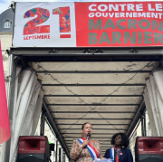 Manifestation, LFI, contre Macron, Barnier