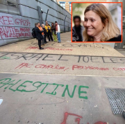 Manif, antisémite, université Lyon III, Yaël Braun-Pivet, Israël, Gaza