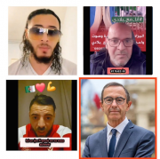 Influenceurs, algériens, haine, opposants, Retailleau, Zazou Youcef, Imad Tintin, Doualemn 