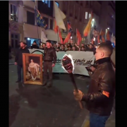 Manif royaliste, flambeaux, Louis XVI, Paris