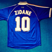 Enchères, maillot, Zidane, Mondial 98