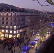 Gaitié lyrique, Paris, mineurs, évacués, CRS